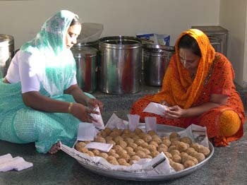 Prasadam Preparation