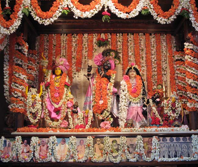 Gaura Radha Madhava & Deities