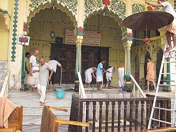 Karttika at Radha Damodar Mandir