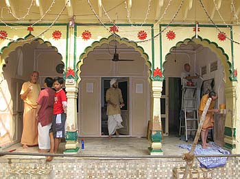 Karttika at Radha Damodar Mandir