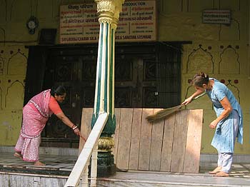 Karttika at Radha Damodar Mandir