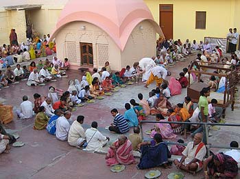 Karttika at Radha Damodar Mandir