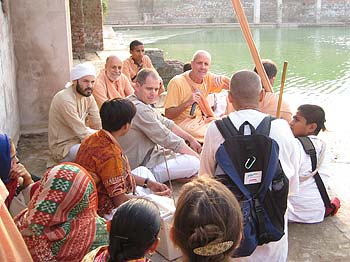 Karttika at Radha Damodar Mandir