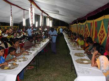 Prasadam Distribution