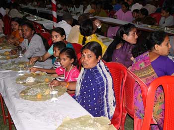 Prasadam Distribution