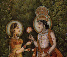 Radha and Krsna