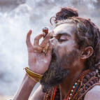 A Naga Indulges in Some Ganja