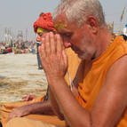 Srila Guru Maharaja at the Mela