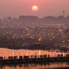 Mela at Dusk