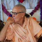 Guru Maharaja Listening to Offerings