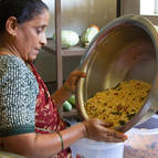 Prema Manjari Mataji cooking