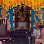 Acceptance ceremony of Sripada Bhakti Vallabha Yati Maharaja as the Sevaite acharya of Govindaji Gardens - Photo 