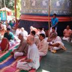 Acceptance ceremony of Sripada Bhakti Vallabha Yati Maharaja as the Sevaite acharya of Govindaji Gardens - Photo 